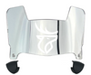 Edmonton Elks Mini Football Helmet Visor Shield w/ Clips - PICK VISOR & LOGO COLOR