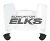 Edmonton Elks Mini Football Helmet Visor Shield w/ Clips - PICK VISOR & LOGO COLOR