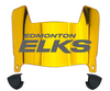 Edmonton Elks Mini Football Helmet Visor Shield w/ Clips - PICK VISOR & LOGO COLOR