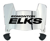 Edmonton Elks Mini Football Helmet Visor Shield w/ Clips - PICK VISOR & LOGO COLOR