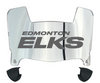 Edmonton Elks Mini Football Helmet Visor Shield w/ Clips - PICK VISOR & LOGO COLOR