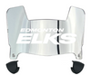 Edmonton Elks Mini Football Helmet Visor Shield w/ Clips - PICK VISOR & LOGO COLOR