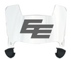 Edmonton Elks Mini Football Helmet Visor Shield w/ Clips - PICK VISOR & LOGO COLOR