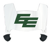 Edmonton Elks Mini Football Helmet Visor Shield w/ Clips - PICK VISOR & LOGO COLOR