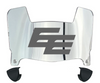 Edmonton Elks Mini Football Helmet Visor Shield w/ Clips - PICK VISOR & LOGO COLOR