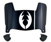 Edmonton Elks Mini Football Helmet Visor Shield w/ Clips - PICK VISOR & LOGO COLOR