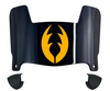 Edmonton Elks Mini Football Helmet Visor Shield w/ Clips - PICK VISOR & LOGO COLOR