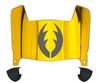 Edmonton Elks Mini Football Helmet Visor Shield w/ Clips - PICK VISOR & LOGO COLOR