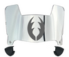 Edmonton Elks Mini Football Helmet Visor Shield w/ Clips - PICK VISOR & LOGO COLOR