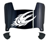 Elon Phoenix Mini Football Helmet Visor Shield w/ Clips - PICK VISOR & LOGO COLOR