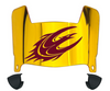Elon Phoenix Mini Football Helmet Visor Shield w/ Clips - PICK VISOR & LOGO COLOR
