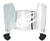 Elon Phoenix Mini Football Helmet Visor Shield w/ Clips - PICK VISOR & LOGO COLOR