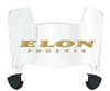 Elon Phoenix Mini Football Helmet Visor Shield w/ Clips - PICK VISOR & LOGO COLOR