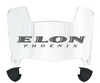 Elon Phoenix Mini Football Helmet Visor Shield w/ Clips - PICK VISOR & LOGO COLOR