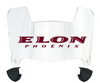 Elon Phoenix Mini Football Helmet Visor Shield w/ Clips - PICK VISOR & LOGO COLOR