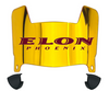 Elon Phoenix Mini Football Helmet Visor Shield w/ Clips - PICK VISOR & LOGO COLOR