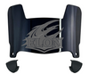 Elon Phoenix Mini Football Helmet Visor Shield w/ Clips - PICK VISOR & LOGO COLOR