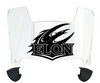 Elon Phoenix Mini Football Helmet Visor Shield w/ Clips - PICK VISOR & LOGO COLOR