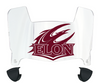 Elon Phoenix Mini Football Helmet Visor Shield w/ Clips - PICK VISOR & LOGO COLOR