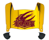 Elon Phoenix Mini Football Helmet Visor Shield w/ Clips - PICK VISOR & LOGO COLOR