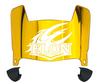 Elon Phoenix Mini Football Helmet Visor Shield w/ Clips - PICK VISOR & LOGO COLOR