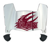 Elon Phoenix Mini Football Helmet Visor Shield w/ Clips - PICK VISOR & LOGO COLOR
