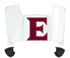 Elon Phoenix Mini Football Helmet Visor Shield w/ Clips - PICK VISOR & LOGO COLOR