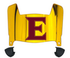 Elon Phoenix Mini Football Helmet Visor Shield w/ Clips - PICK VISOR & LOGO COLOR
