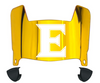 Elon Phoenix Mini Football Helmet Visor Shield w/ Clips - PICK VISOR & LOGO COLOR