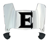 Elon Phoenix Mini Football Helmet Visor Shield w/ Clips - PICK VISOR & LOGO COLOR