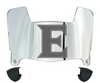 Elon Phoenix Mini Football Helmet Visor Shield w/ Clips - PICK VISOR & LOGO COLOR