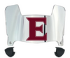 Elon Phoenix Mini Football Helmet Visor Shield w/ Clips - PICK VISOR & LOGO COLOR