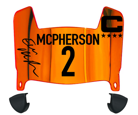 Evan McPherson Cincinnati Bengals Mini Football Helmet Visor w/ Clips - PICK COLOR