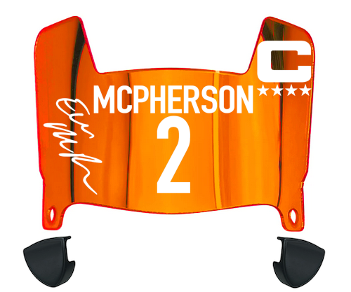 Evan McPherson Cincinnati Bengals Mini Football Helmet Visor w/ Clips - PICK COLOR