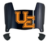 Evansville Purple Aces Mini Football Helmet Visor Shield w/ Clips - PICK VISOR & LOGO COLOR