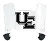 Evansville Purple Aces Mini Football Helmet Visor Shield w/ Clips - PICK VISOR & LOGO COLOR