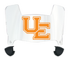 Evansville Purple Aces Mini Football Helmet Visor Shield w/ Clips - PICK VISOR & LOGO COLOR