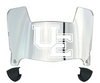 Evansville Purple Aces Mini Football Helmet Visor Shield w/ Clips - PICK VISOR & LOGO COLOR