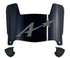 Evansville Purple Aces Mini Football Helmet Visor Shield w/ Clips - PICK VISOR & LOGO COLOR