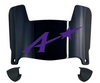 Evansville Purple Aces Mini Football Helmet Visor Shield w/ Clips - PICK VISOR & LOGO COLOR