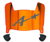 Evansville Purple Aces Mini Football Helmet Visor Shield w/ Clips - PICK VISOR & LOGO COLOR