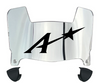 Evansville Purple Aces Mini Football Helmet Visor Shield w/ Clips - PICK VISOR & LOGO COLOR