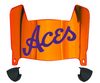 Evansville Purple Aces Mini Football Helmet Visor Shield w/ Clips - PICK VISOR & LOGO COLOR