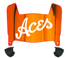 Evansville Purple Aces Mini Football Helmet Visor Shield w/ Clips - PICK VISOR & LOGO COLOR