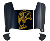 FIU Panthers Mini Football Helmet Visor Shield w/ Clips - PICK VISOR & LOGO COLOR