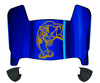 FIU Panthers Mini Football Helmet Visor Shield w/ Clips - PICK VISOR & LOGO COLOR
