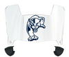 FIU Panthers Mini Football Helmet Visor Shield w/ Clips - PICK VISOR & LOGO COLOR