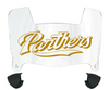 FIU Panthers Mini Football Helmet Visor Shield w/ Clips - PICK VISOR & LOGO COLOR