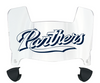 FIU Panthers Mini Football Helmet Visor Shield w/ Clips - PICK VISOR & LOGO COLOR