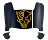 FIU Panthers Mini Football Helmet Visor Shield w/ Clips - PICK VISOR & LOGO COLOR